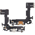 Charging Port Flex Cable Compatible For iPhone 13 (Used OEM Pull) (Starlight)