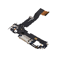 Charging Port Flex Cable Compatible For iPhone 12 / 12 Pro (Used OEM Pull) (White)