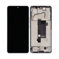 OLED Assembly With Frame Compatible For Xiaomi Redmi Note 13 Pro 5G (Refurbished) (Blue)