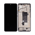 OLED Assembly With Frame Compatible For Xiaomi Redmi Note 13 Pro 5G (Refurbished) (Black)