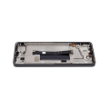 OLED Assembly With Frame Compatible For Xiaomi Redmi Note 13 Pro 5G (Refurbished) (Black)