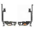 Charging Port Flex Cable Compatible For iPhone 12 Pro Max (Used OEM Pull) (Gold)