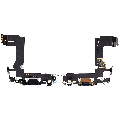 Charging Port Flex Cable Compatible For iPhone 13 Mini (Used OEM Pull) (Midnight)