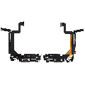 Charging Port Flex Cable Compatible For iPhone 14 Pro Max (Used OEM Pull) (Gold)