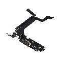 Charging Port Flex Cable Compatible For iPhone 14 Pro Max (Used OEM Pull) (Gold)
