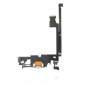 Charging Port Flex Cable Compatible For iPhone 12 Pro Max (Used OEM Pull) (Silver)
