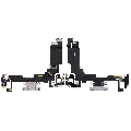 Charging Port Flex Cable Compatible For iPhone 14 (Used OEM Pull) (Purple)