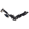 Charging Port Flex Cable Compatible For iPhone 14 Plus (Used OEM Pull) (Midnight)