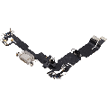 Charging Port Flex Cable Compatible For iPhone 14 Plus (Used OEM Pull) (Starlight)