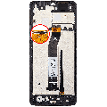LCD Assembly  With Frame Compatible For Xiaomi Redmi A3 / A3x / Poco C61 (Refurbished) (All Colors)