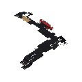 Charging Port Flex Cable Compatible For iPhone 14 Plus (Used OEM Pull) (Red)