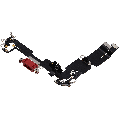 Charging Port Flex Cable Compatible For iPhone 14 Plus (Used OEM Pull) (Red)