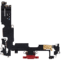 Charging Port Flex Cable Compatible For iPhone 14 Plus (Used OEM Pull) (Red)