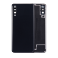 Back cover Glass Compatible For Samsung Galaxy A70 (A705 / 2019) (Aftermarket Plus) (Black)