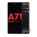 OLED Assembly With Frame Compatible For Samsung Galaxy A71 (A715 / 2020) (6.67") (Aftermarket Plus: Soft) (All Colors)