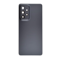 Back Cover Glass With Camera Lens Compatible For Samsung Galaxy A53 (Service Pack) (Black)
