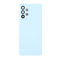 Back Cover Glass With Camera Lens Compatible For Samsung Galaxy A53 (Service Pack) (Blue)
