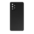 Back Cover Glass With Camera Lens Compatible For Samsung Galaxy A52s (Service Pack) (Awesome Black)