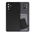 Back Cover Glass With Camera Lens Compatible For Samsung Galaxy A52s (Service Pack) (Awesome Black)