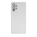 Back Cover Glass With Camera Lens Compatible For Samsung Galaxy A52s (Service Pack) (Awesome White)