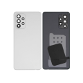 Back Cover Glass With Camera Lens Compatible For Samsung Galaxy A52s (Service Pack) (Awesome White)