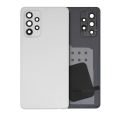 Back Cover Glass With Camera Lens Compatible For Samsung Galaxy A52s (Service Pack) (Awesome White)