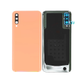 Back Cover Glass With Camera Lens Compatible For Samsung Galaxy A50 (Service Pack) (Orange)