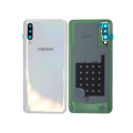 Back Cover Glass With Camera Lens Compatible For Samsung Galaxy A50 (Service Pack) (White)