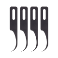 Scalpel blade - Side Glue Removal (Wylie WL-365E Model-C) (4 Piece Set) 