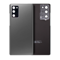 Back Cover Glass With Camera Lens Compatible For Samsung Galaxy Note 20 5G (No Logo) (Aftermarket Plus) (Mystic Gray)