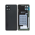 Back Cover Glass With Camera Lens Compatible For Samsung Galaxy Note 10 Lite (Service Pack) (Black)