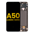 OLED Assembly With Frame Compatible For Samsung Galaxy A50 (A505F / 2019) (Refurbished) (All Colors)