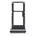 Single Sim Card Tray Compatible For Motorola Moto G Power (XT2041 / 2020) (Smoke Black)