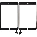 Digitizer With IC Chip Compatible For iPad Mini 3 (No Home Button Installed) (Aftermarket Pro: XO7) (Black)
