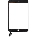 Digitizer With IC Chip Compatible For iPad Mini 3 (No Home Button Installed) (Aftermarket Pro: XO7) (Black)