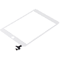 Digitizer With IC Chip Compatible For iPad Mini 3 (No Home Button Installed) (Aftermarket Pro: XO7) (White)