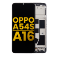 LCD Assembly With Frame Compatible For OPPO A54s / A16 (Refurbished) (All Colors)