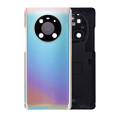 Back cover Glass With Camera Lens Compatible For Huawei Mate 40 Pro (Mystic Silver)
