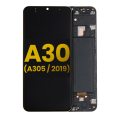 OLED Assembly With Frame Compatible For Samsung Galaxy A30 (A305 / 2019) (Refurbished) (All Colors)