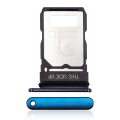 Single Sim Card Tray Compatible For Motorola Edge 5G (XT2141 / 2021) (Nebula Blue)