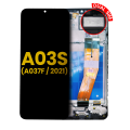 LCD Assembly With Frame Compatible For Samsung Galaxy A03s (A037F / 2021) (Dual Sim) (Micro USB Frame) (Refurbished) (All Colors)