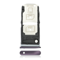 Dual Sim Card Tray Compatible For Motorola Moto Z4 (XT1980 / 2019) (Purple)