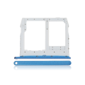Sim Card + SD Card Tray Compatible For LG Q60 / K50 (2019 / X52) / K40S (2019 / X430) (Moroccan Blue)