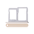 Sim Card + SD Card Tray Compatible For LG Q6 (M700) (Gold)