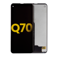 LCD Assembly Without Fame Compatible For LG Q70 (Refurbished) (All Colors)