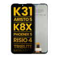 LCD Assembly Without Frame Compatible For LG K31 / Aristo 5 / LG K8X / Q31 / LG Phoenix 5 / LG Risio 4 / Tribute Monarch (Refurbished) (All Colors)