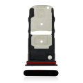 Dual Sim Card Tray Compatible For Motorola Edge 5G (XT2063-3 / 2020) (Smokey Sangria)