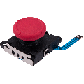 3D Analog Joystick Cap Thumbstick for Nintendo Switch / Switch OLED / Switch Lite Joy Con Controller (Red) 