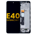 LCD Assembly With Frame Compatible For Motorola Moto E40 (XT2159 / 2021) (Refurbished) (All Colors)