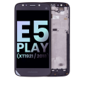 LCD Assembly With Frame Compatible For Motorola Moto E5 Play (XT1921 / 2018) (Genuine OEM) (Black)